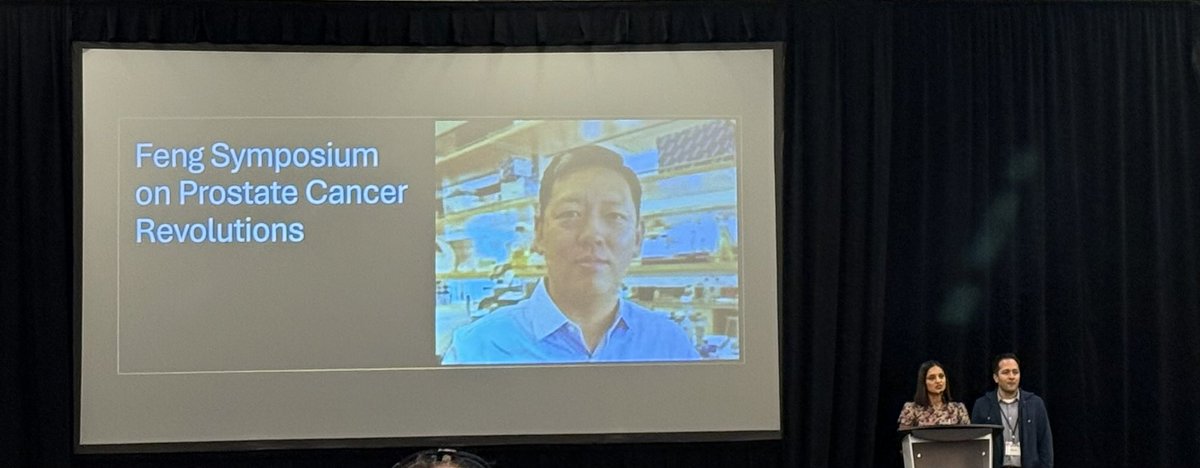 Tian Zhang, MD, MHS (@tiansterzhang) on Twitter photo Tribute to <a href="/felixfengmd/">Felix Feng</a> - Feng Symposium kicks off w <a href="/HimanshuNagarMD/">Himanshu Nagar</a> <a href="/mishabeltran/">Misha Beltran</a> <a href="/ASCO/">ASCO</a> President-elect #EricSmall at the helm.
Announcing the endowed <a href="/ASCO/">ASCO</a> YIA, fostering future scientists and science in #prostatecancer.
We miss you Felix.
Love to <a href="/MaryFengMD/">Mary Feng</a> & family today. Tribute to <a href="/felixfengmd/">Felix Feng</a> - Feng Symposium kicks off w <a href="/HimanshuNagarMD/">Himanshu Nagar</a> <a href="/mishabeltran/">Misha Beltran</a> <a href="/ASCO/">ASCO</a> President-elect #EricSmall at the helm.
Announcing the endowed <a href="/ASCO/">ASCO</a> YIA, fostering future scientists and science in #prostatecancer.
We miss you Felix.
Love to <a href="/MaryFengMD/">Mary Feng</a> & family today.