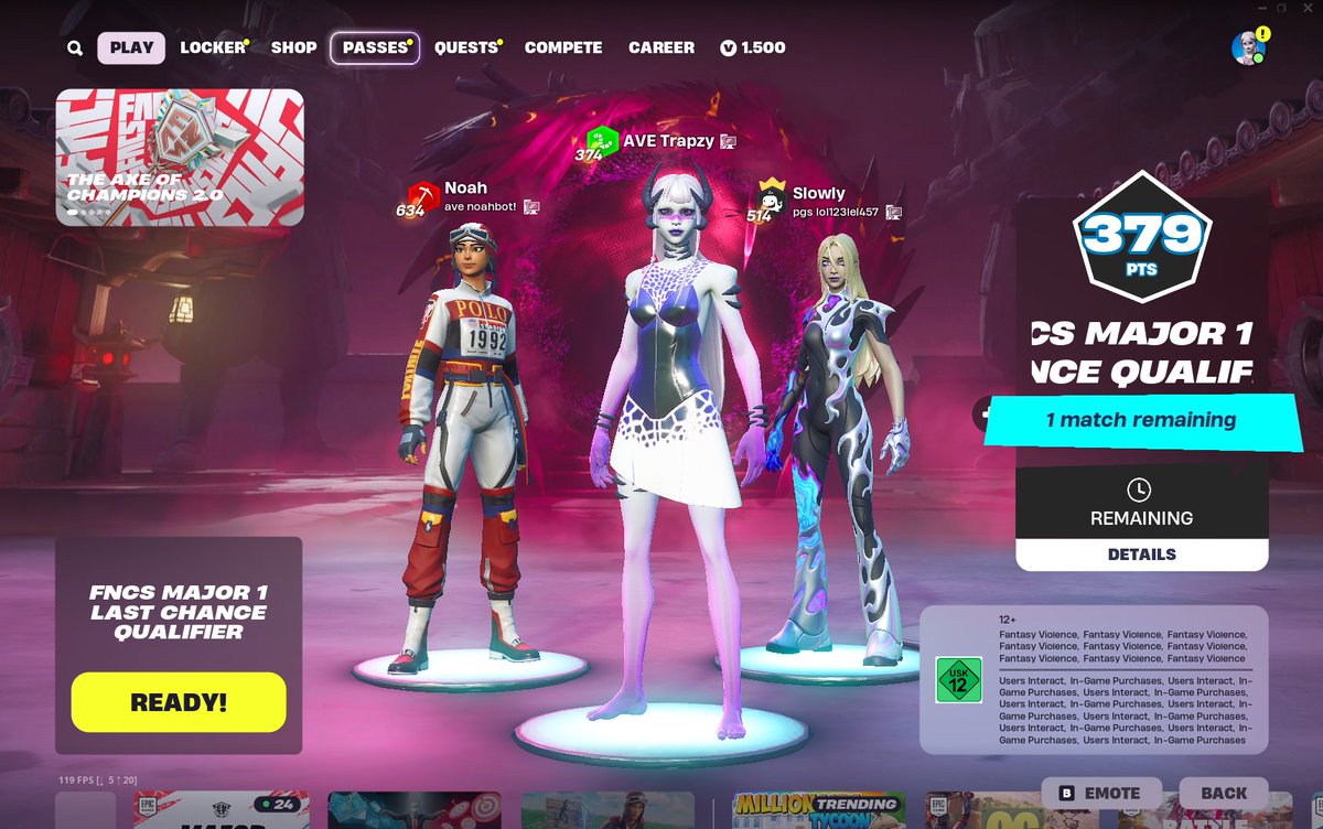 Qualed Last Chance Finals <a href="/slowlyfnr/">slowly</a>  @noahcxy 

<a href="/Averiour/">AVERIOUR GAMING</a>