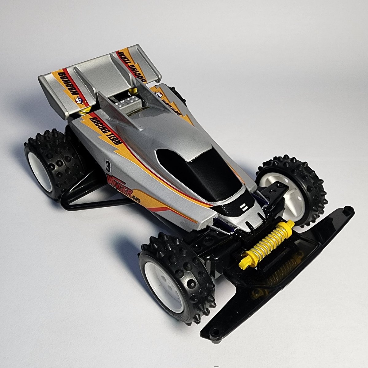 jinpu_racer's tweet photo. タミヤ ミニ四駆 ウインガー
珍しいタミヤ製RCボディです。
🇲🇨🇯🇵
#新春コンデレ2025
#ミニ四駆
#m4condele
#mini4wd
#tamiya
#miniyonku https://t.co/jBoXIwRKuq