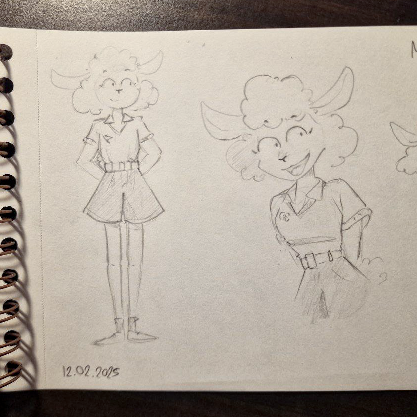 I may give you... a suspicious lamb... #anthroart