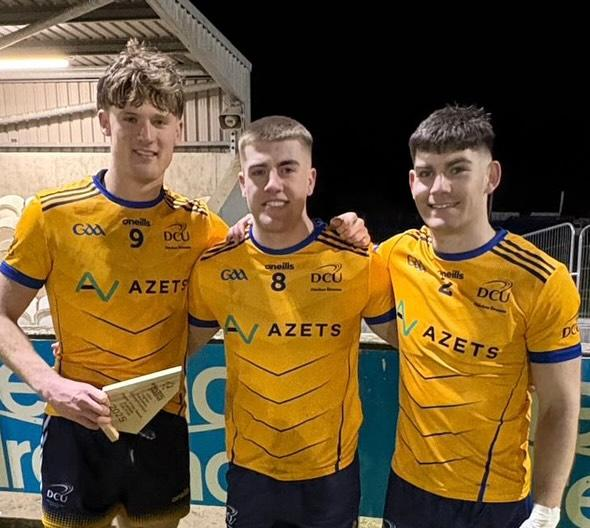 SkerriesHarps's tweet photo. SIGERSON CHAMPIONS 🏆

Massive congratulations to our Ethan Dunne (Man of the Match), Greg McEneaney, and Eoghan O'Connor Flanagan who starred tonight for DCU in their win over UCD https://t.co/kSeYWHJfr4
