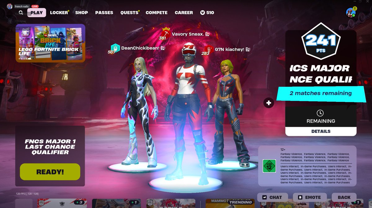 4 Times dead because of cheater nice game. <a href="/zDeanFNR/">DeanFNR</a> <a href="/RealKiaan/">Kiaan</a>