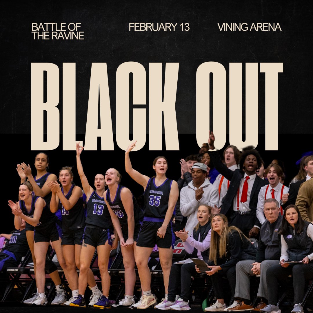 Black out Vining TOMORROW night! Tip off at 5:30 to defend our home 🔥🏀