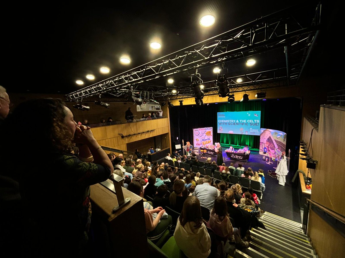 A packed opening day at #NISF25! Thanks to everyone who came out and supported. We hope you enjoyed!

We've only just begun! See you tomorrow for Day 2! 

nisciencefestival.com