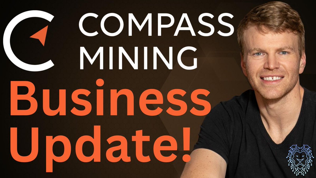power_analys1s's tweet photo. Today we are joined by @cjburnett Chief Revenue Officer of @compass_mining to discuss 2025 #BusinessUpdate #LatestBitcoinMining & #HostingNews and more!
#Bitcoin #BitcoinNews #CompassMining #Compass #BTCStocks #BTC #BitcoinMining #AnthonyPower
https://t.co/MKG46ZzqMT https://t.co/0QG17YmtKf