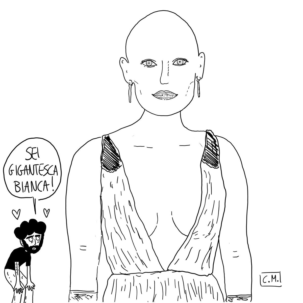 Per tutti quelli che hanno vissuto o stanno vivendo quello che ha Bianca Balti vederla così sicura, figa, sensuale, sorridente fa proprio bene. Grazie 

#Sanremo2025 #Sanremo #sanremo25