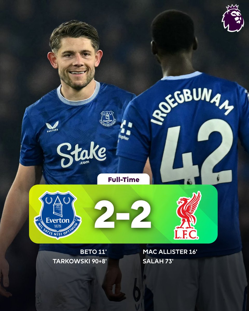 Premier League tweet media