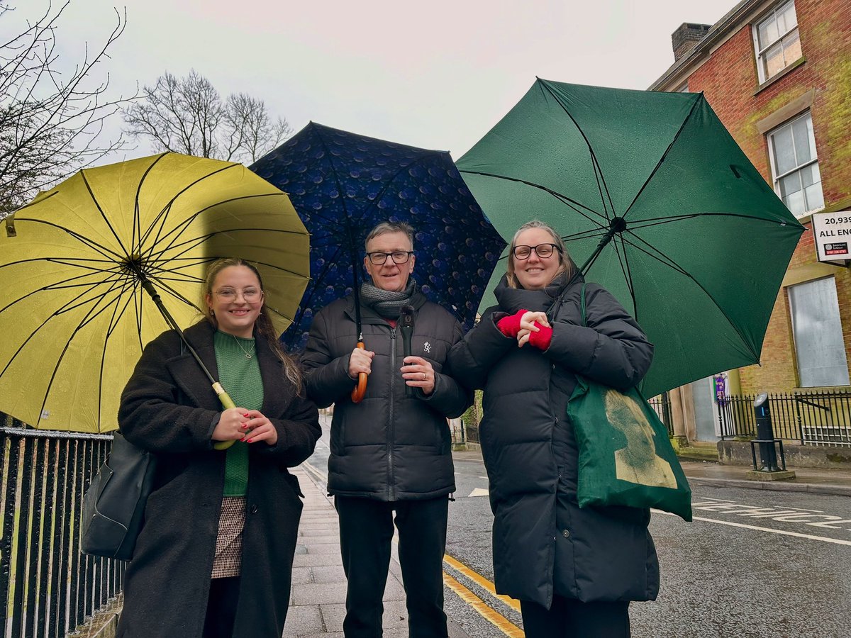 Exciting things to come with <a href="/Gillylancs/">John Gillmore</a> soon! #deedsotwords (we promise the umbrellas weren’t coordinated)