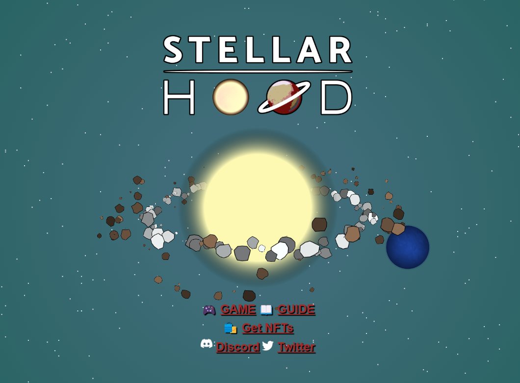 A whole galaxy to explore, build, and own. Join us today at stellarhood.com 🪐