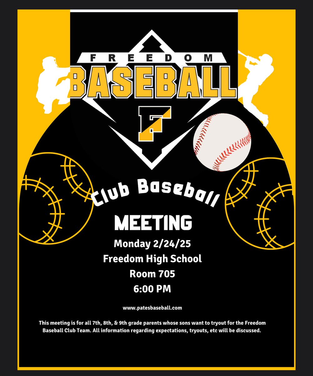 Freedom Patriots Baseball (@fhspatriots_bb) on Twitter photo 