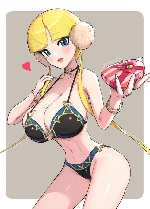 サンクスデイ水着なカミツレさん 