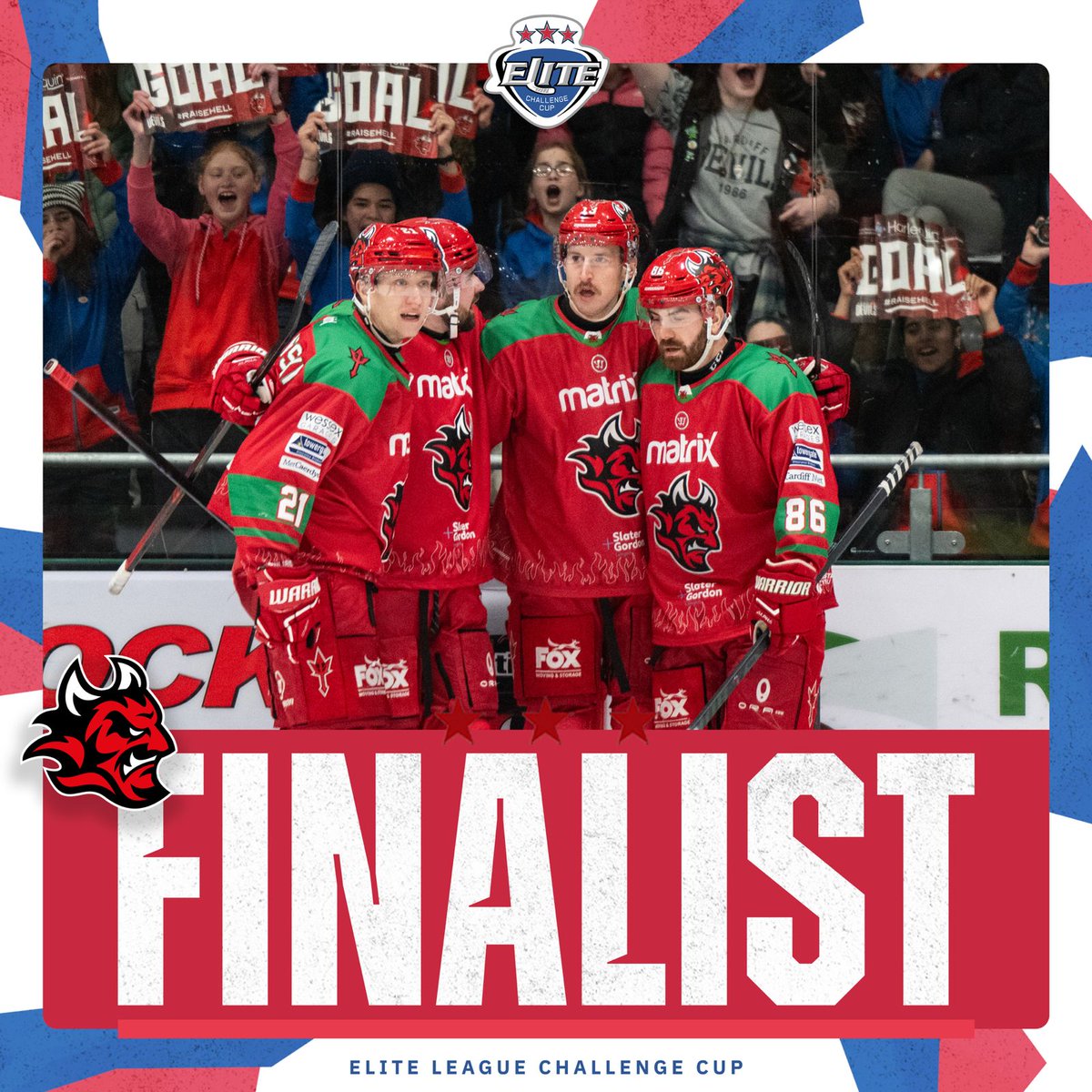 officialEIHL's tweet image. Challenge Cup Finalists | #EIHL #CC25

Congratulations, @cardiffdevils! 😈