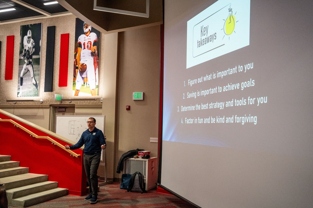 A huge THANK YOU to Stephen Pugh of AGP Financial Literacy for coming to talk to our team today!