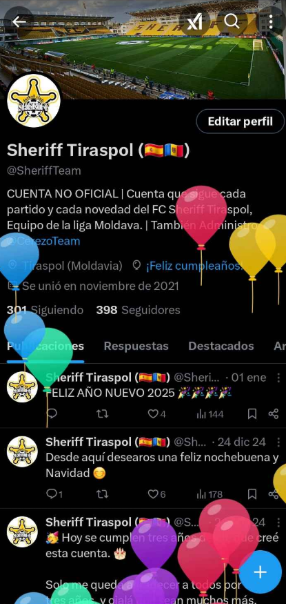 Ya sé que tengo la cuenta bastante abandonada, pero bueno, solo quería decirles que hoy cumplo años 🥳🎂🎉