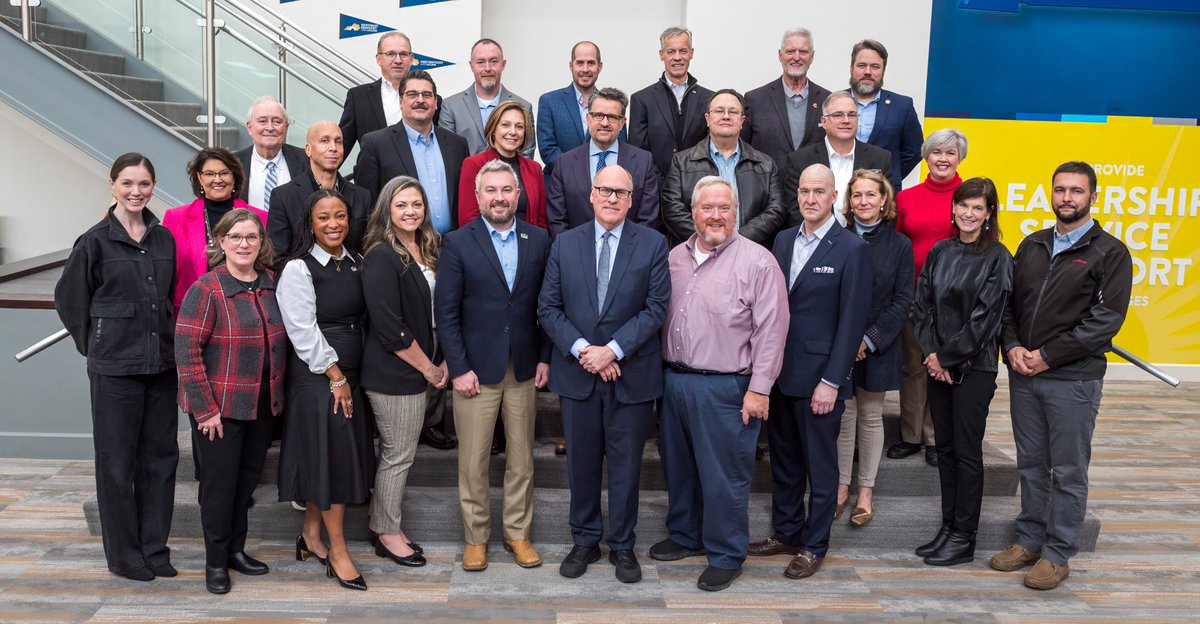 Each year, more than 80% of KCTCS credentials awarded align to KY's Top 5 Targeted Industry Sectors, including Advanced Manufacturing. We value our partnership with <a href="/kymanufacturing/">Kentucky Association of Manufacturers (KAM)</a>  for our students &amp; to help train KY's workforce! Great to join Joe Craft &amp; the KAM Board today!