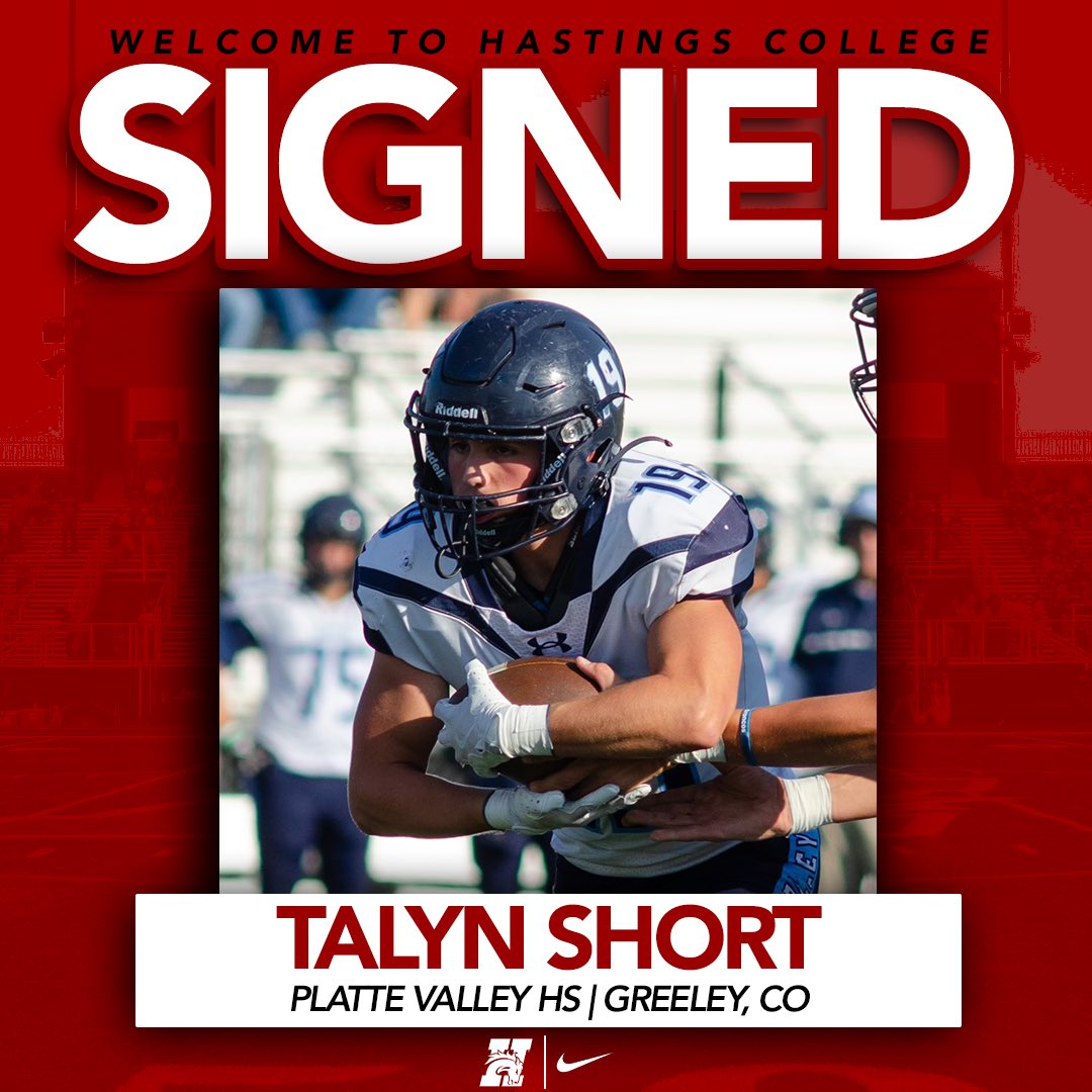 ❗️SIGNED❗️
Another addition out of Colorado!
Welcome to Hastings College Talyn! It’s A Great Day To Be A Bronco!
#GDTBAB