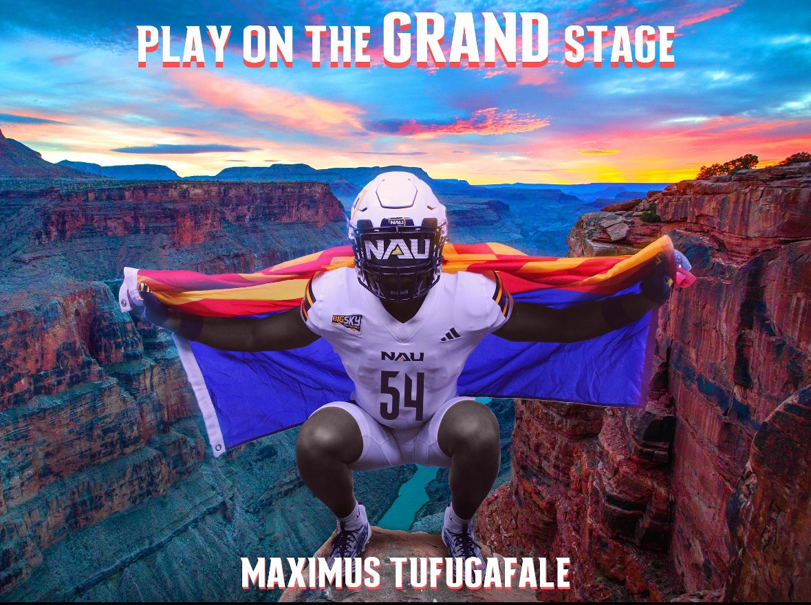 Maximus Tufugafale (2026) 🇼🇸 (@maximust2026) on Twitter photo The HARD part is done - getting the scholarship ⭕️
Now on to the HARDEST part - keeping it!!
Shout out to <a href="/Coach_TUI/">Manako Tuifua</a> for the graphic and all the alofa!!
#NAU #grit #grind #hustle #DOit4myFAM The HARD part is done - getting the scholarship ⭕️
Now on to the HARDEST part - keeping it!!
Shout out to <a href="/Coach_TUI/">Manako Tuifua</a> for the graphic and all the alofa!!
#NAU #grit #grind #hustle #DOit4myFAM