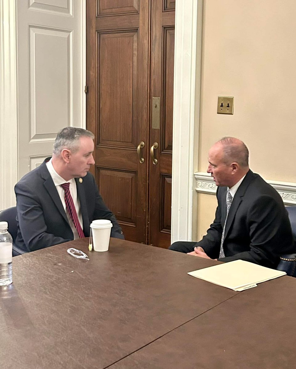 Very productive meeting today with Joe Dominguez, CEO of <a href="/ConstellationEG/">Constellation</a>—the nation’s largest producer of reliable, carbon-free energy and a leading provider of sustainable energy solutions to millions. We discussed how clean energy innovation, driven by IRA tax credits, is