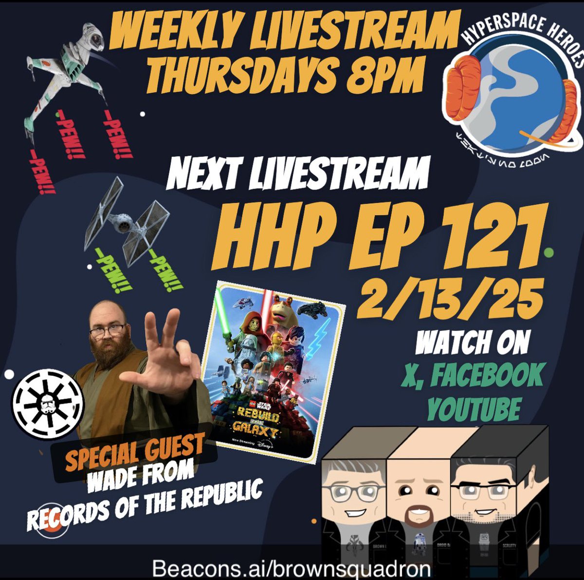 Hyperspace Heroes Podcast tweet media