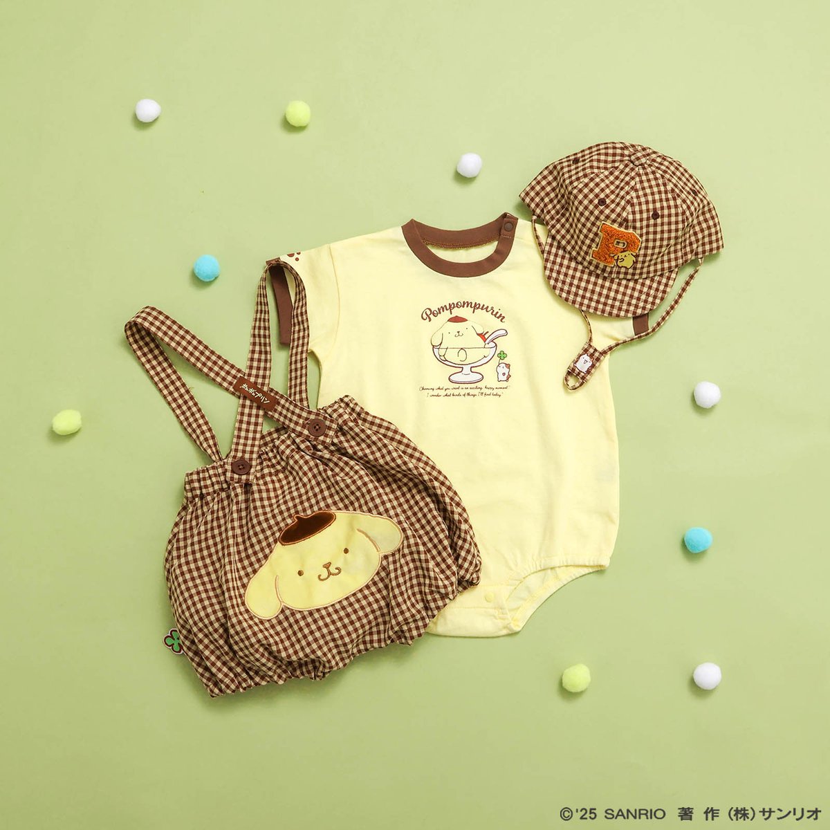 【新品】BREEZE ポムポムプリン２点セット BREEZE：サンリオキャラクターズ🍀🥕|子供服・ベビー服 通販の