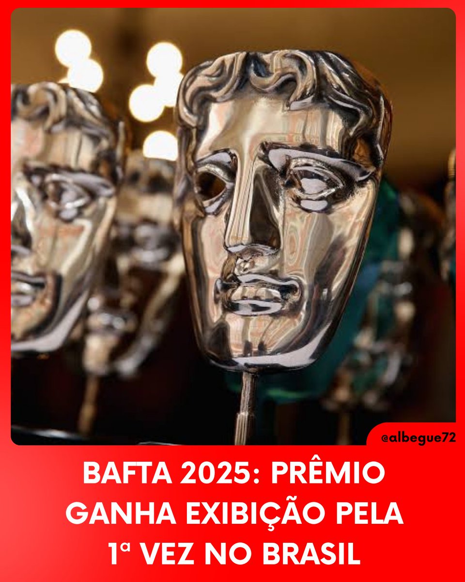 albergue72's tweet photo. O "OSCAR BRITÂNICO" SERÁ EXIBIDO NO BRASIL. 

Esta é a 76ª cerimônia do BAFTA. A organização celebra o melhor do cinema, com categorias especiais exclusivamente para produções britânicas. 

Bafta, conhecido como o “Oscar britânico”, será exibido no Brasil pela primeira vez. https://t.co/OZTiwQ9Gqp