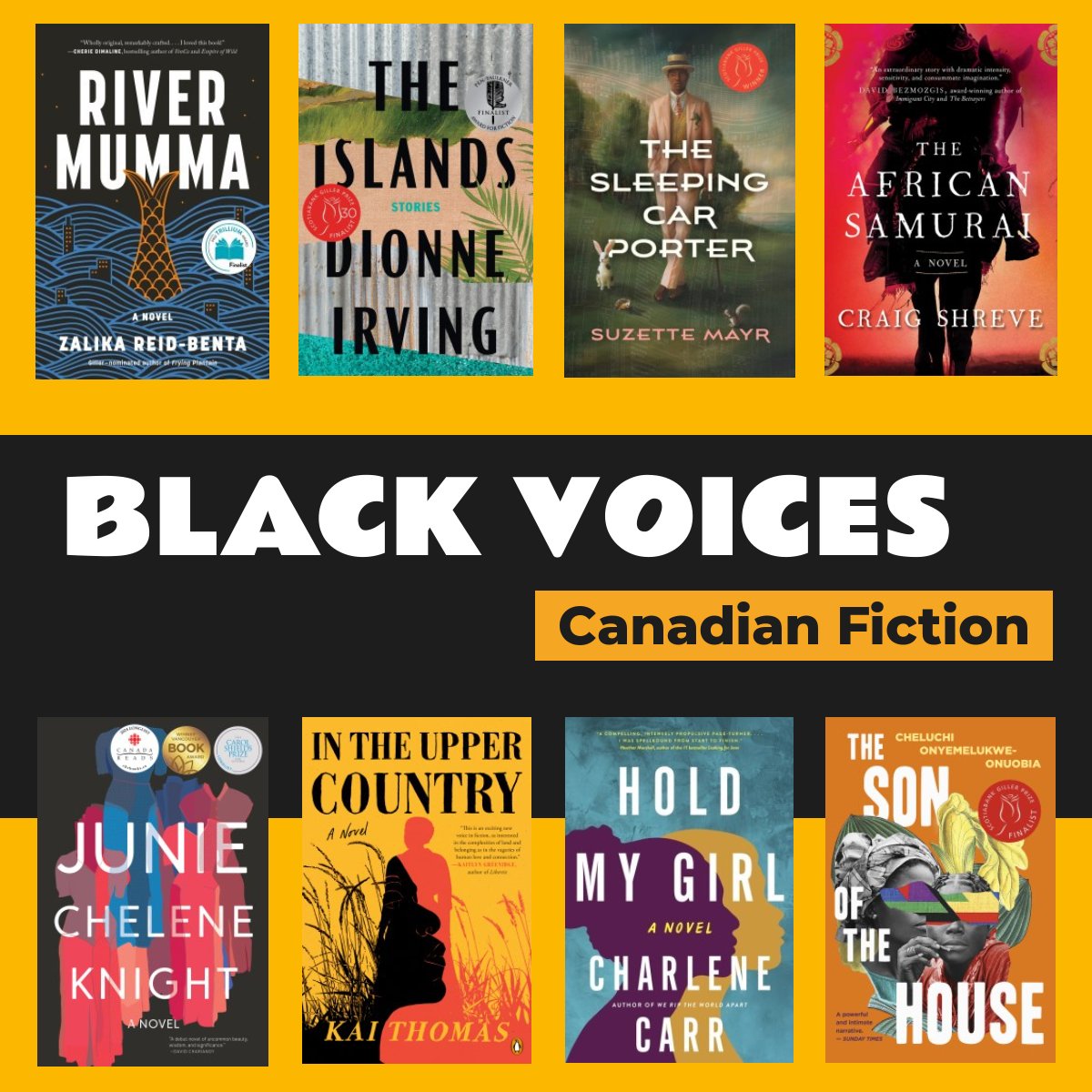 Every February we shine a focus on incredible stories by Black authors. Check out these fiction titles for a selection of Canadian authors for this Black History Month: bit.ly/4gqn2ud