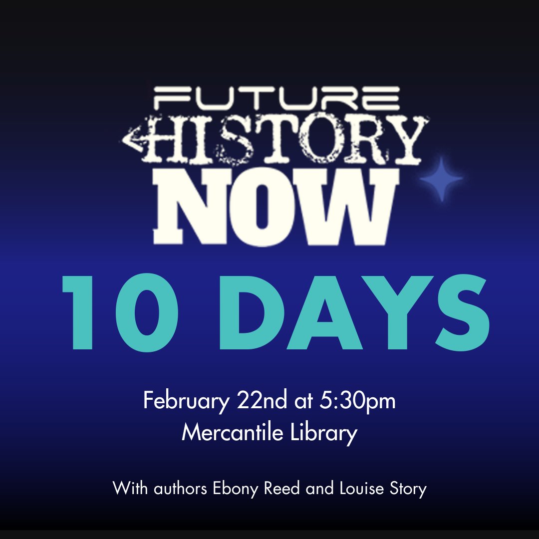 Can’t wait to see you at the Mercantile Library on Feb 22nd for our annual Future History Now festivities! Come by and pick up a copy of Fifteen Cents on the Dollar: How Americans Made the Black-White Wealth Gap by co-authors Ebony Reed and Louise Story. Get your tickets!