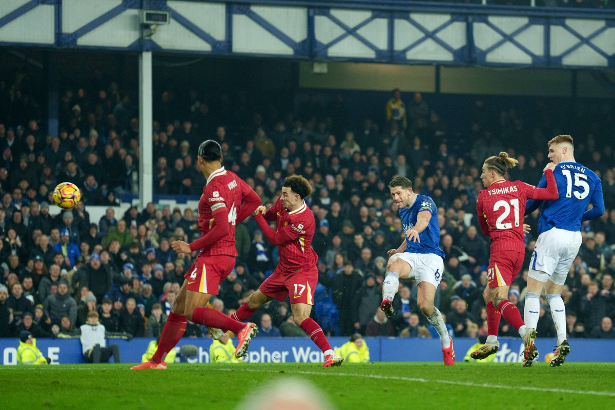 The last Merseyside derby goal in the Gwladys Street End. 🥲💙