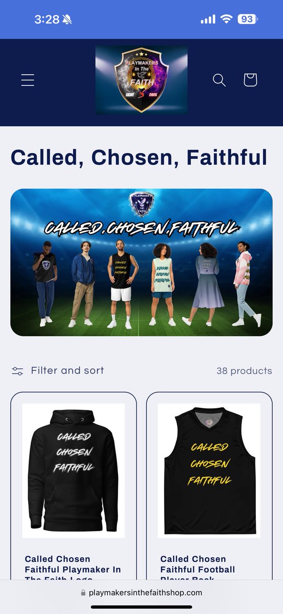 InPlaymakers's tweet image. Checkout our New Collection: playmakersinthefaithshop.com