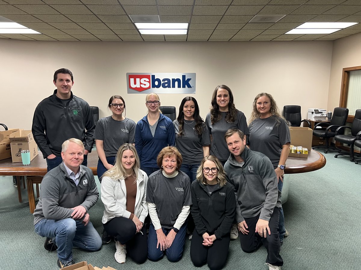 VogelLawFirm's tweet image. 🌟 Giving back to our community! 🌟

Our Bismarck office dedicated their time to the MSA United Way Backpack Program, helping pack backpacks filled with essentials for local students in need. It...
#VogelLawFirm #UnitedWay #BackpackProgram #CommunitySupport #MakingADifference