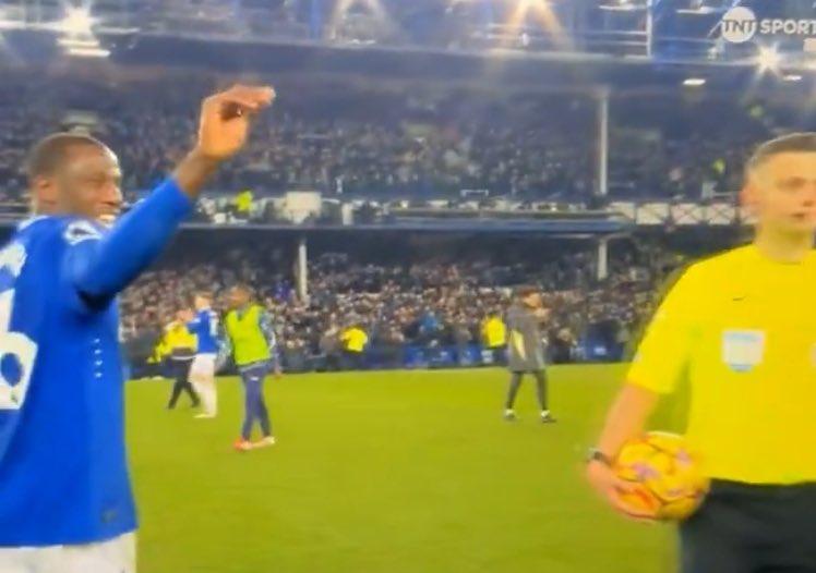 Nobody in the history of football has ever been as happy about being sent off as Abdoulaye Doucoure