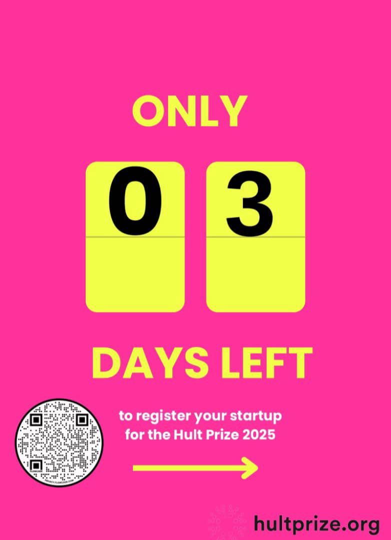 The Hult Prize is the world’s biggest student competition for social entrepreneurship—turn your ideas into impact and compete for funding. 

⏳ Only 3 days left to register. Sign up now: hultprize.org/startup-pre-re…
Let’s showcase Sierra Leone’s innovation on the global stage! 🌍💡