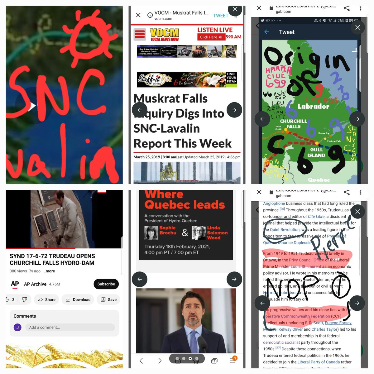 Jason59780800's tweet photo. @FalconerAdamson @IslandDrover Churchill Falls Ltd CFL  1972 later became Upper Churchill Project UCP opened by Pierre Trudeau 
Lower Churchill Project 
2018 Muskratfalls Inquiry  SNC #Lavscam 
2025 Gull Island hydro 
Created by Rotchild Banking Family 
#GreenslushRIP 
Carol Operation Tariff https://t.co/L3aJPUpMNY