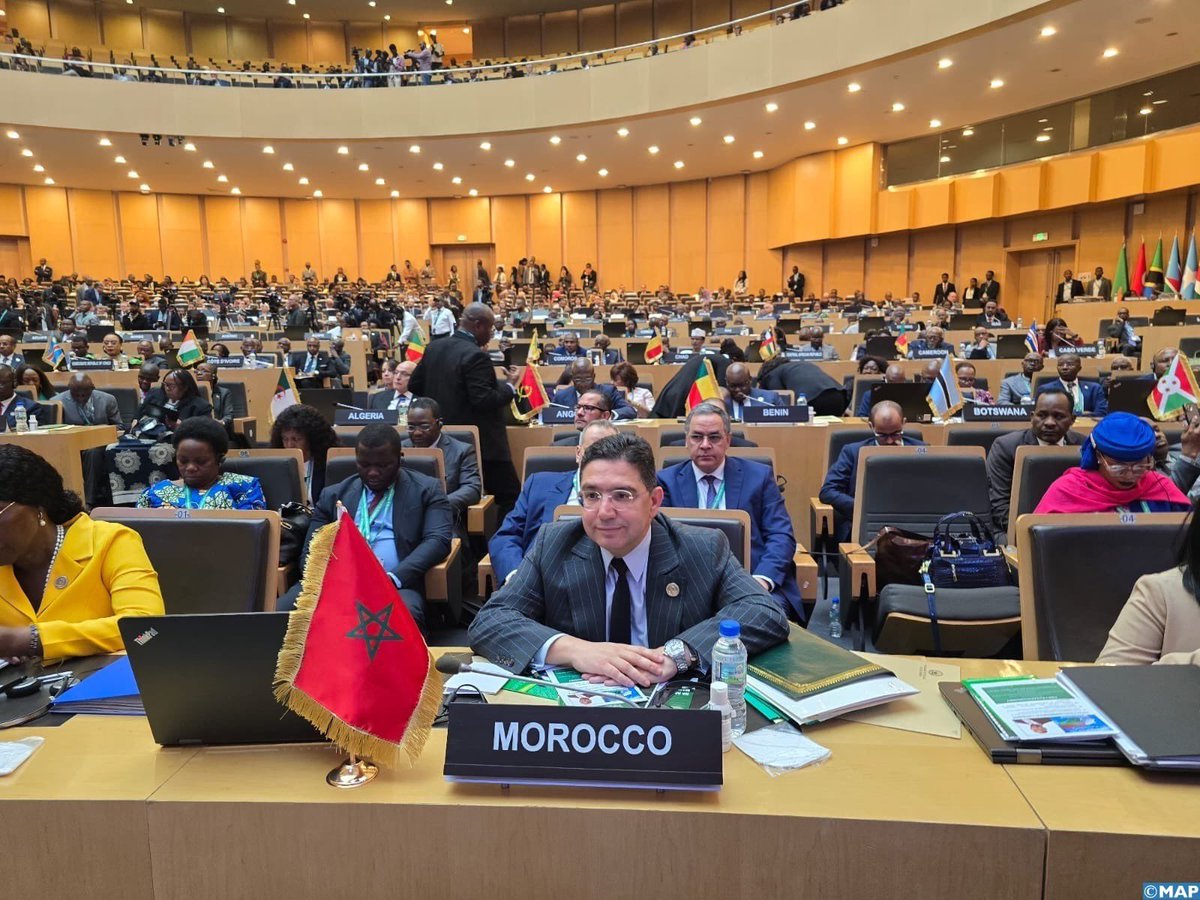 NMalainin's tweet photo. Moroccan diplomacy in the African Union proves that actions speak louder than words. https://t.co/bkSWO8eAxr
