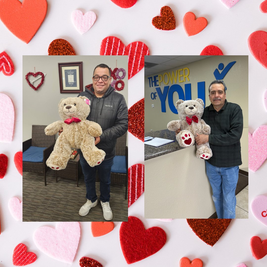ExpressProsSCV's tweet image. Spreading the love here at Express Santa Clarita, hope everyone has a beary lovely Valentine&apos;s Day!