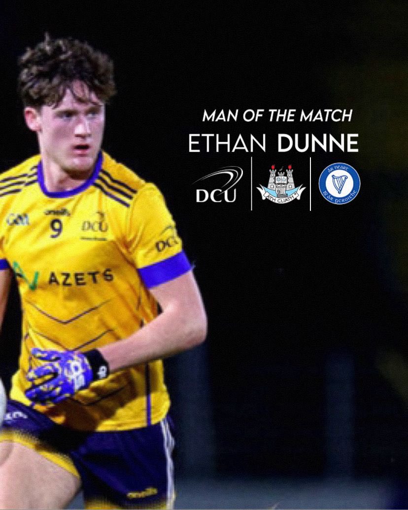 Ethan Dunne - Unplayable in the Sigerson Cup Final

🏐1-2 from Play
🎯100% Shot Accuracy
🧤5 Kick-Outs won