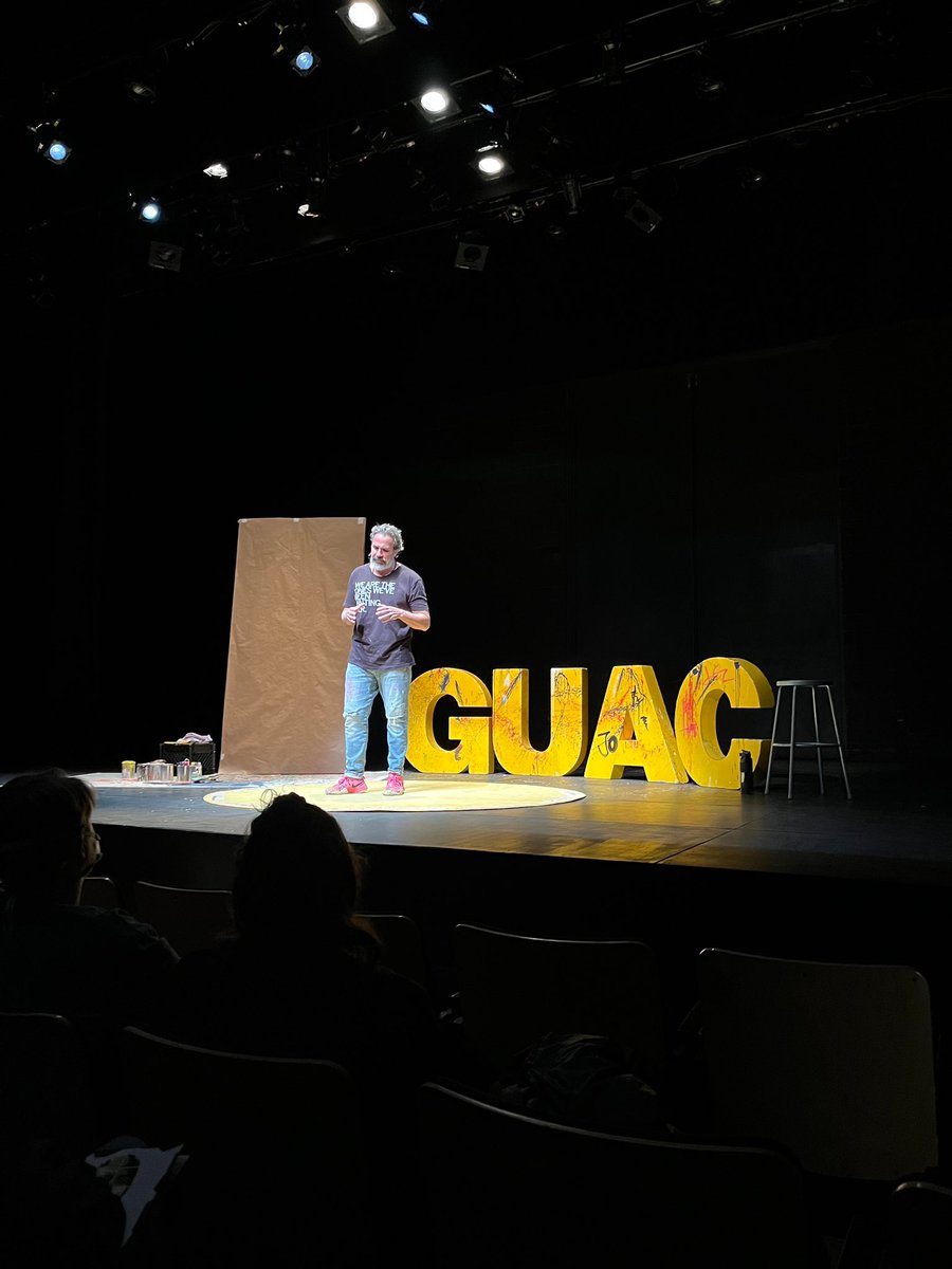 ChangeTheRef's tweet photo. Big thanks to @Acosta coming out to @woollymammothtc to experience Guac!

A Father’s Love for his Son Takes the Stage: https://t.co/c5Ygn1E2HP https://t.co/gxTAztKM7J