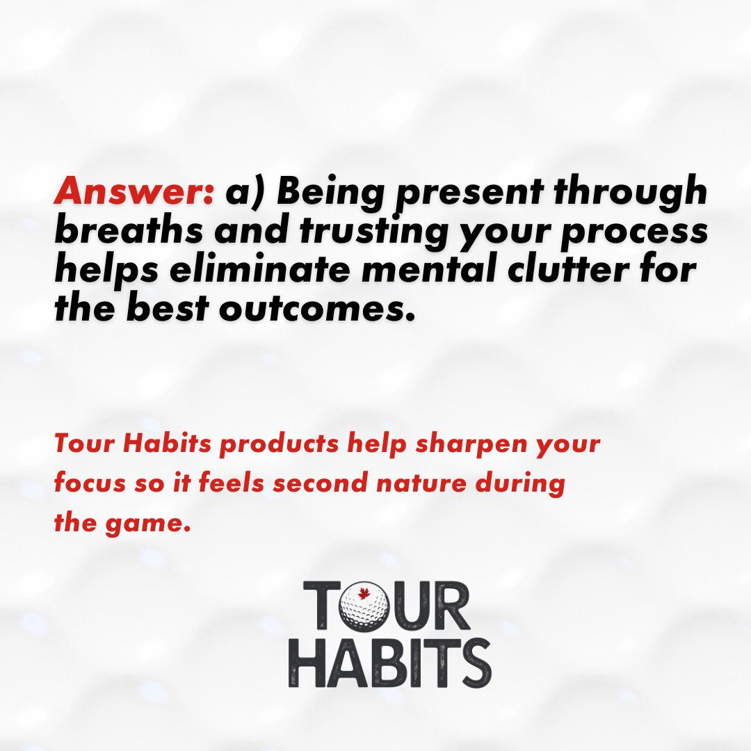 tourhabits's tweet image. Test Your Golf IQ with This Quiz!

Swipe through this quiz and see if you’re making the right decisions on the course!🙌🏼

How did you do on the quiz? Let us know below!👇🏼

#golfquiz #golfknowledge #golffacts #golflife #QuizTime #skilldevelopment #golfswing