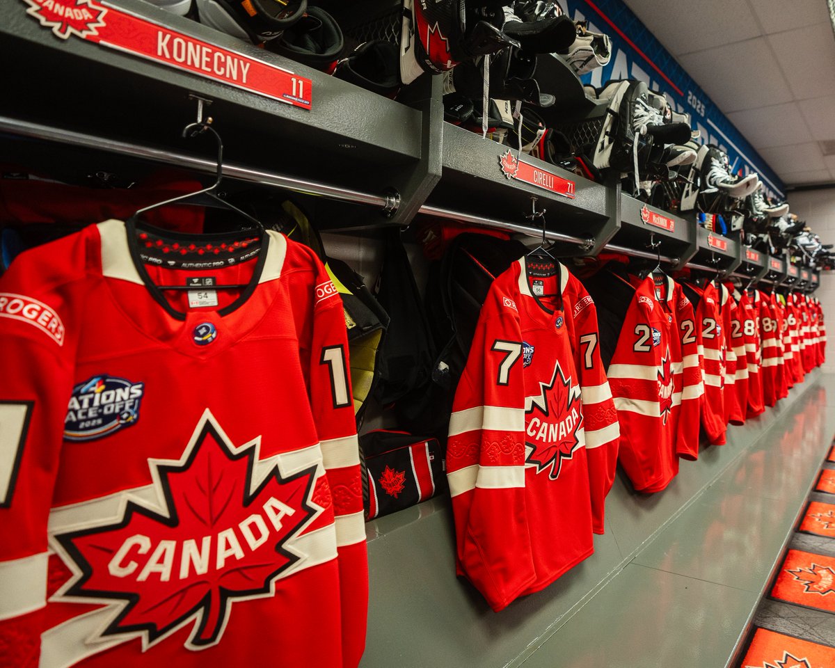 Room is ready. 🍁

Tout est en place. 🍁

#4Nations