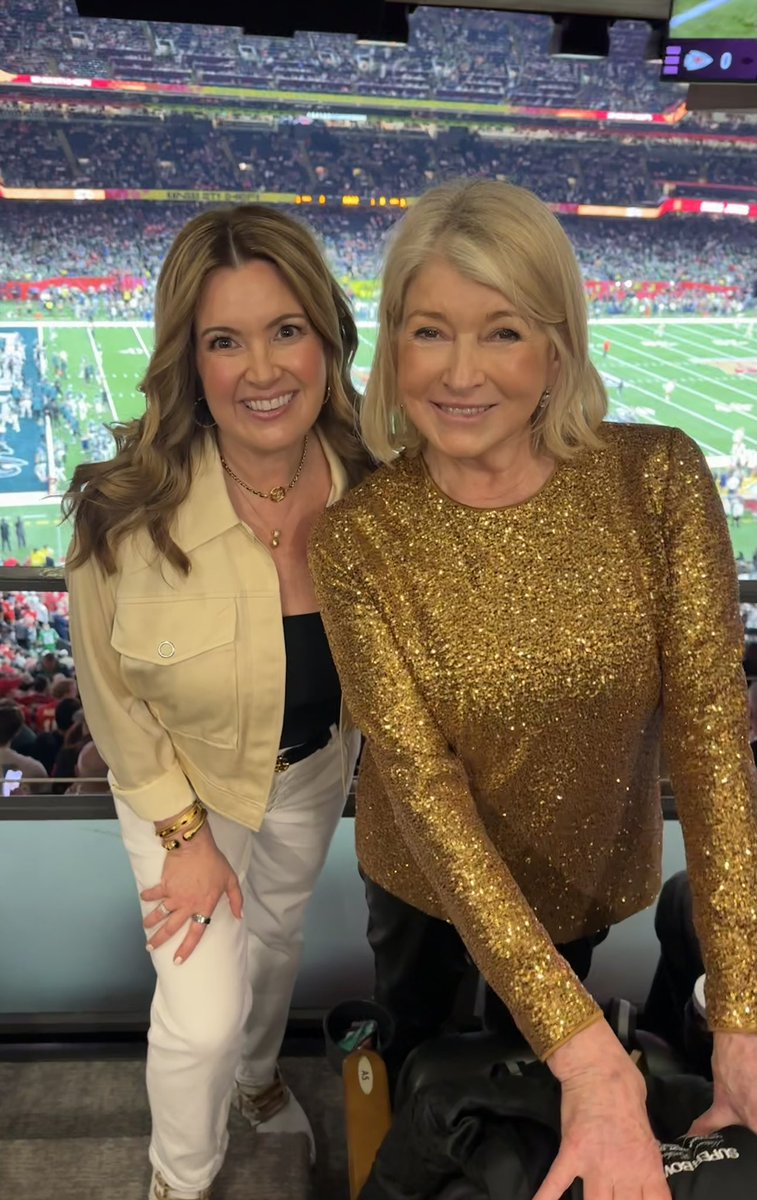 Spending the evening with one of the most influential women in the world, Martha Stewart was a huge check on the bucket list.
 
It was incredible to take in the big game with colleagues and friends. 
 
Thank you for a fantastic weekend in #NewOrleans!