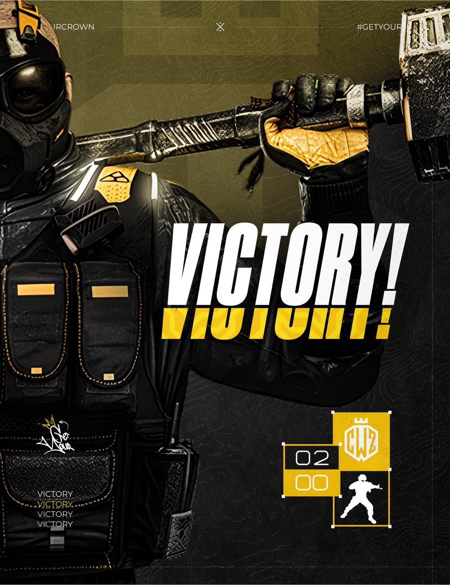 CrownZero_CwZ's tweet image. 👑Matchday Result-R6 PS👑

Sehr starke Performance heute uns in der @Cross_League 👌
Mit einem 2:0 beenden wir den heutigen Tag 🏆

GG WP an die Jungs von #Orgless

Lineup:
@lFleeKz 
@nikitr6 
@IFxture_ 
@DipsyR6 
@HookahWRLD