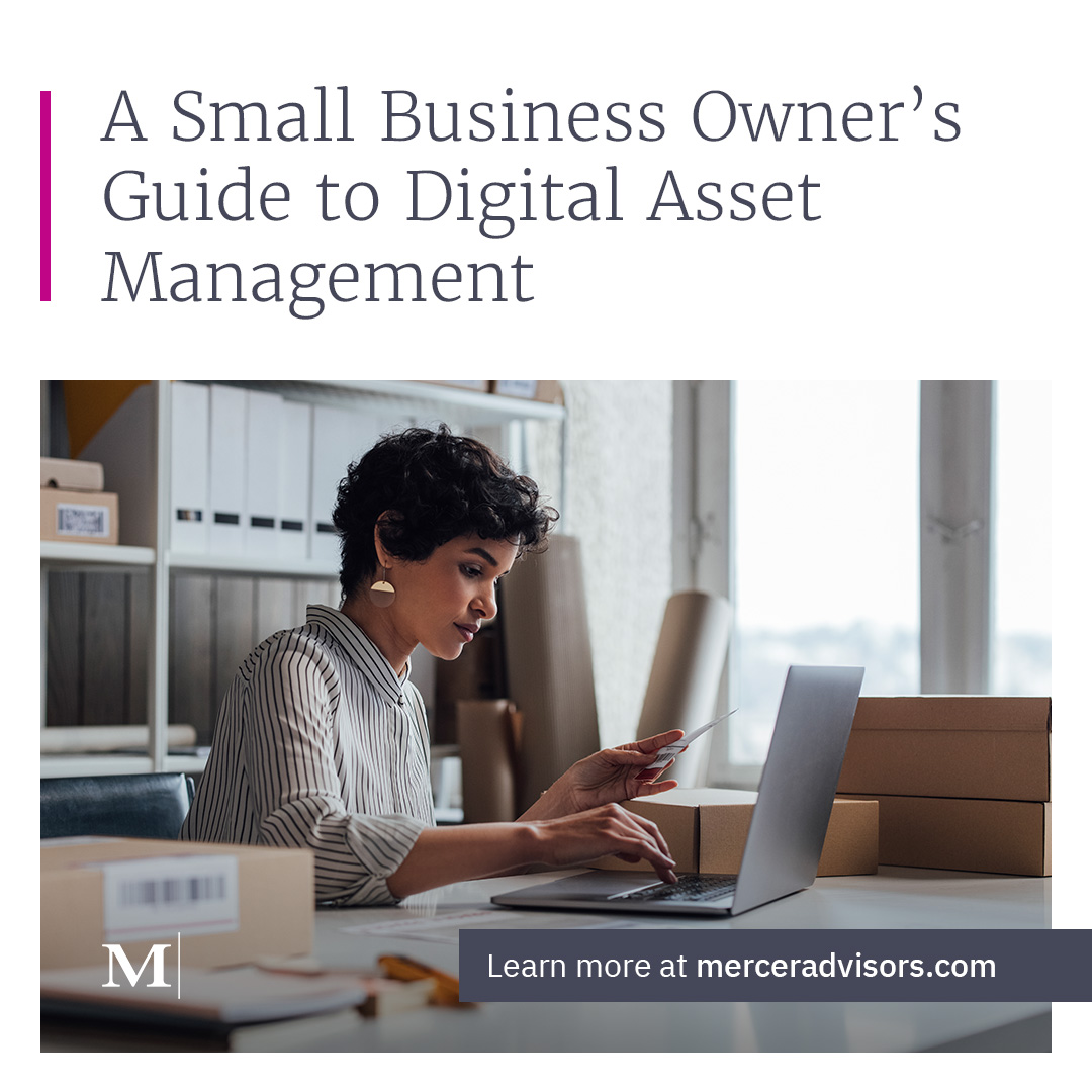 Mercer Advisors (@merceradvisors) on Twitter photo Small business owners: Are your digital assets secure? From passwords to RUFADAA, learn how to help protect your assets and legacy. buff.ly/3Qg3oqc Small business owners: Are your digital assets secure? From passwords to RUFADAA, learn how to help protect your assets and legacy. buff.ly/3Qg3oqc