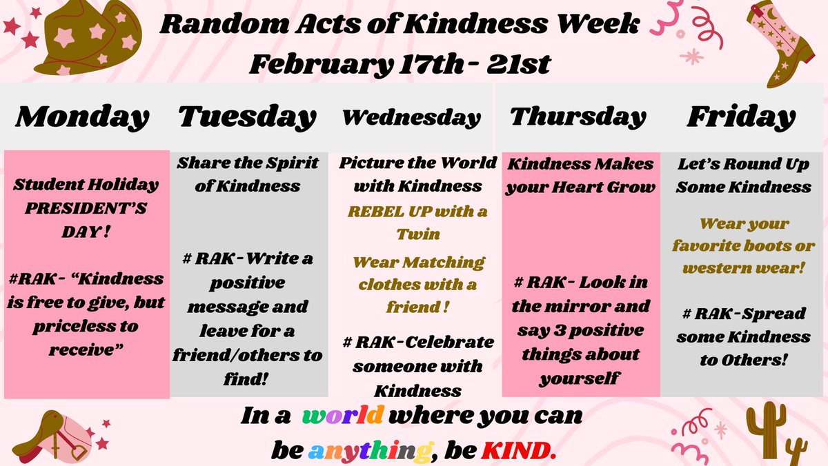 In A World you can be anything, be Kind    <a href="/NISDRoss/">Sul Ross MS</a>