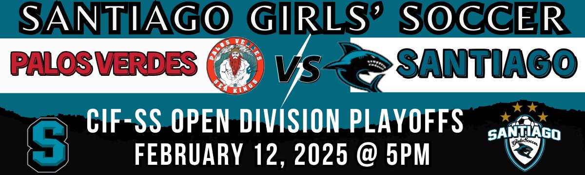 Santiago vs. Palos Verdes today at 5pm, home.  fan.hudl.com/usa/ca/corona/…