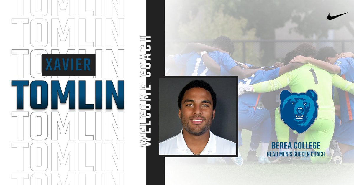 XAVIER TOMLIN APPOINTED AS HEAD COACH OF MEN'S SOCCER bereaathletics.com/news/2025/2/12…