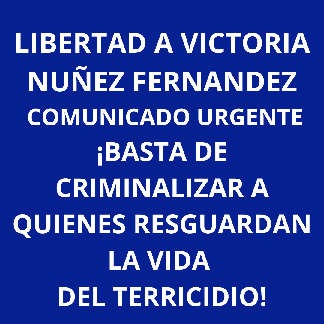 ¡Todo nuestro apoyo y solidaridad a nuestros hermanos hermanas hermanes Mapuche Tehuelche  y a quienes defienden la VIDA!
Comunicado en instagram y facebook!