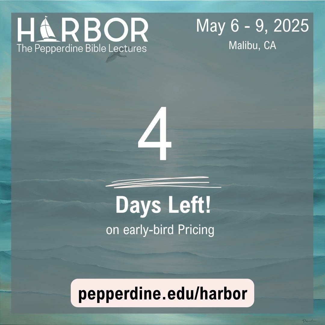Harbor | Pepperdine Bible Lectures tweet media