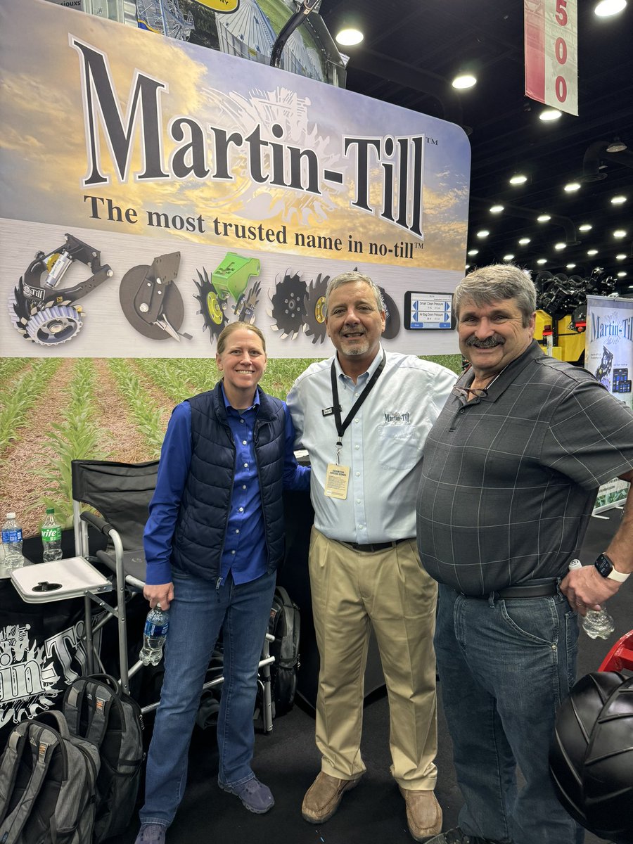 Short but sweet trip to the National Farm Machinery Show. Great day visiting with our plot cooperators. Looking forward to 2025 plots and opportunities ahead. Thanks to all that took the time to talk to us today. Apologizes to anyone that we missed. #NFMS25