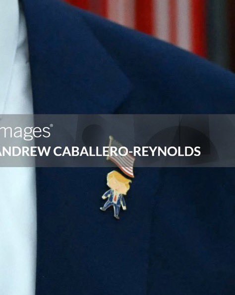 President Trump’s new pin is EPIC🤣🔥