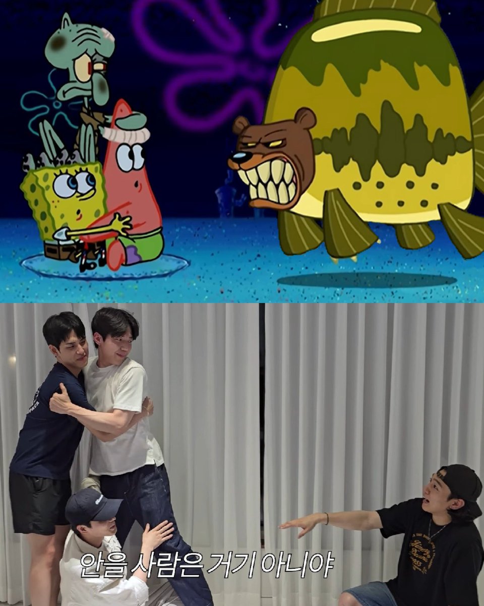 짤 주웠는데
진심 왼쪽셋 안고 있는게
개똑같아서 너무웃김